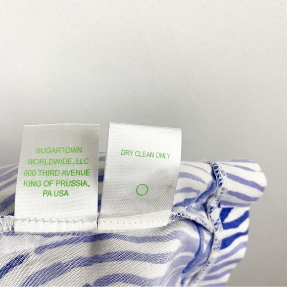 Lilly Pulitzer Women’s Blue Sea Shell Lightweight Shorts Sz 2 - Picture 7 of 7